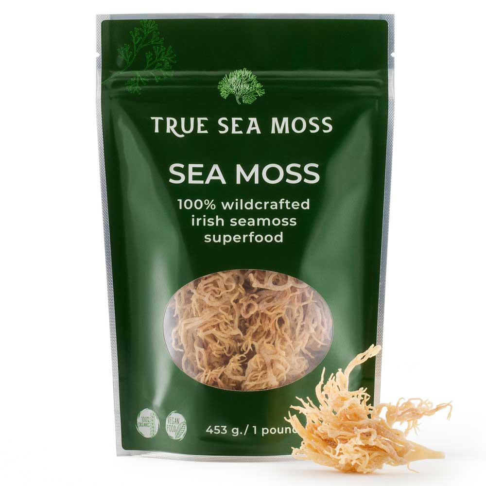 100% wildcrafted irish sea moss superfood